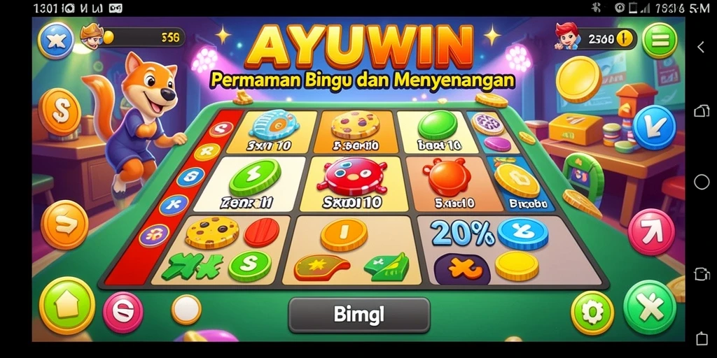 Tampilan gameplay AYUWIN yang menarik dan interaktif.
