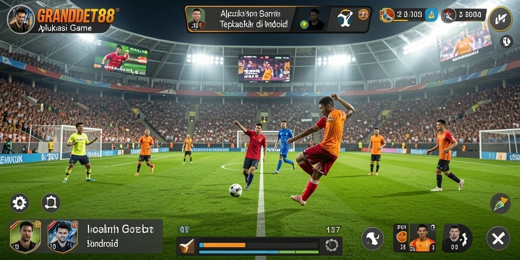 Tampilan gameplay GRANDBET88 yang mendebarkan dan interaktif.