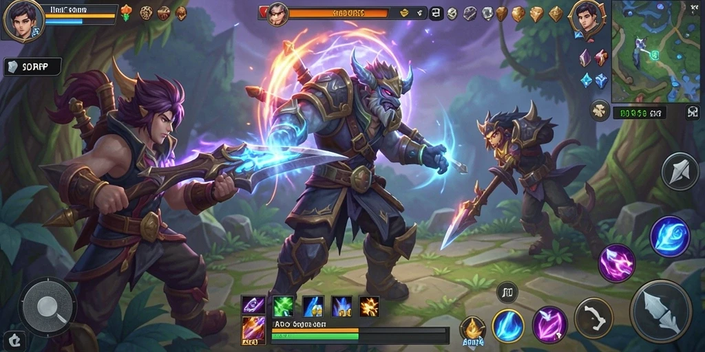 Gameplay ARPG yang seru dan mendebarkan dalam IDRRP.