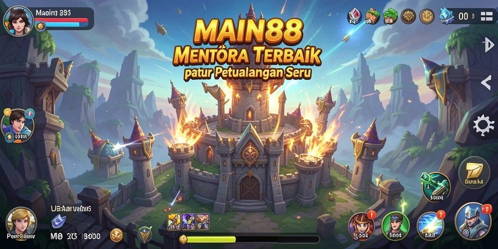 Tampilan gameplay menarik di MAIN88 saat melindungi markas.