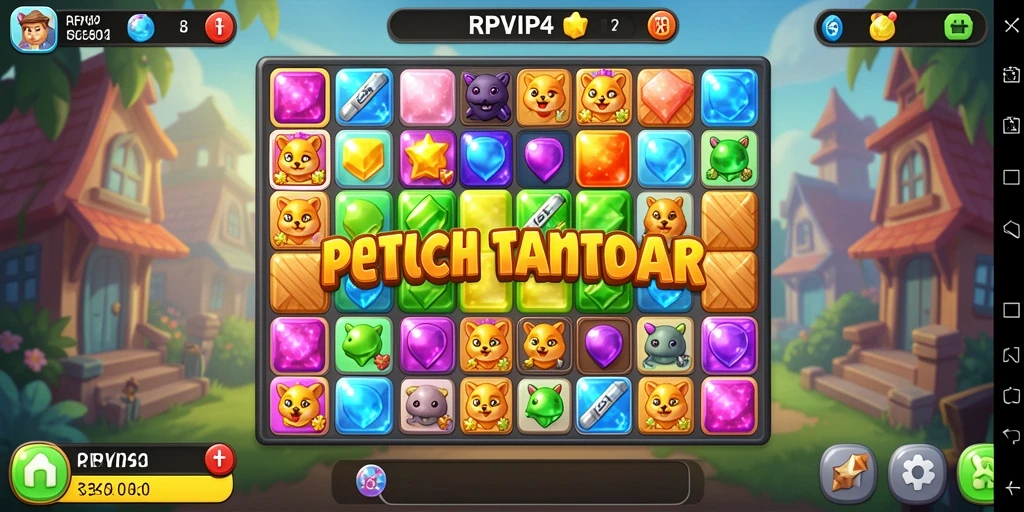Tampilan menarik dari gameplay RPVIP4 yang memukau.
