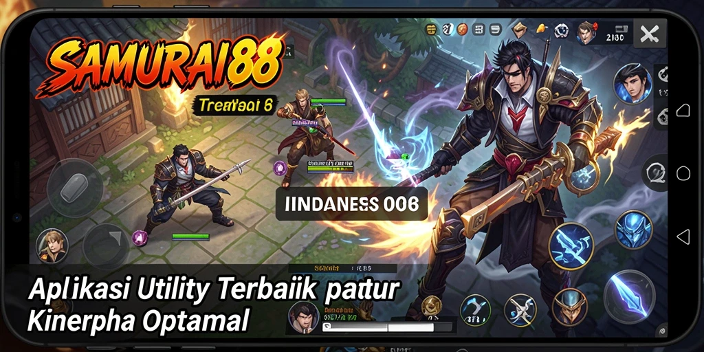 Tampilan antarmuka SAMURAI88 yang modern dan intuitif.