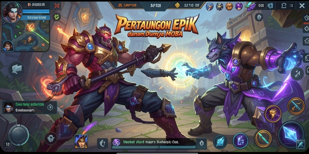 Gameplay menegangkan dari SIAP108 dengan tim yang bekerja sama.